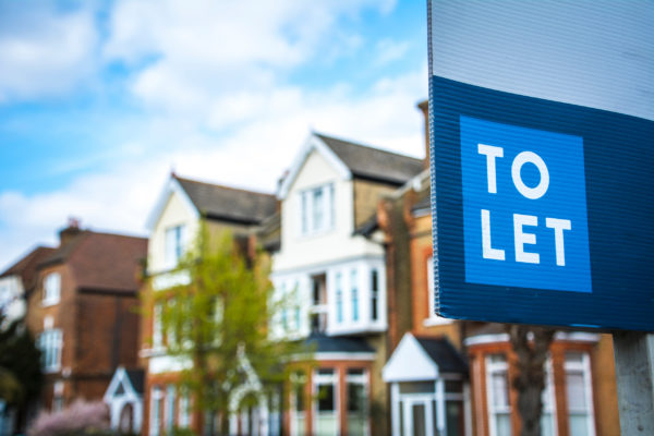 Buy to let sign outside a property